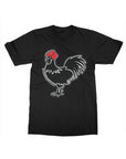 Weld Rooster Tee- Black