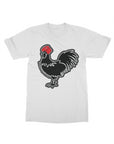 Weld Rooster Tee- White