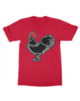 Weld Rooster Tee- Red