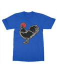 Weld Rooster Tee- Royal Blue