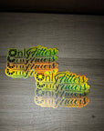 Only Fitters Gold Edition Sticker