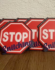 Stop Snitching Vinyl Sticker