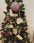 Custom Engraved Wooden Christmas Ornaments