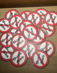 No Suck Ass Sticker