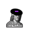 Benjamin Franklin Welder Sticker