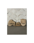 Custom Engraved Wooden Christmas Ornaments