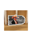 Trump American Flag sticker