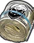Roll Of Cash Sticker
