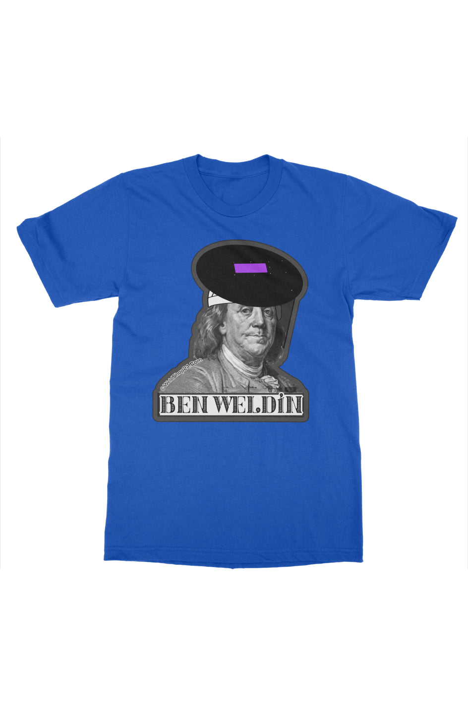 Ben Weldin Tee- Royal Blue