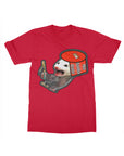 No Solda Cuh Tee- Red