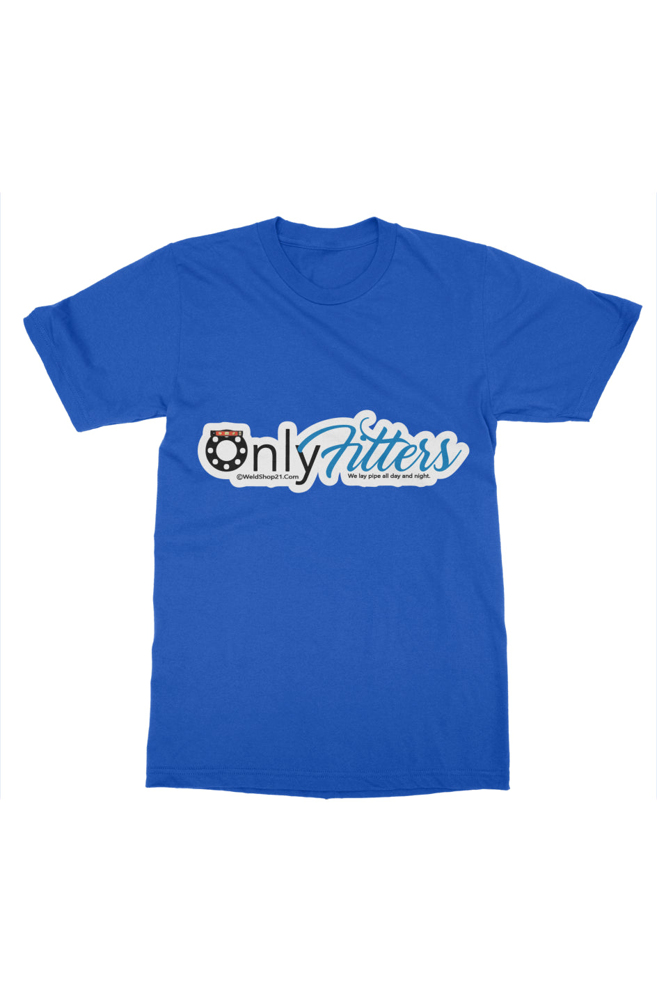 Only Fitters Tee- Royal Blue