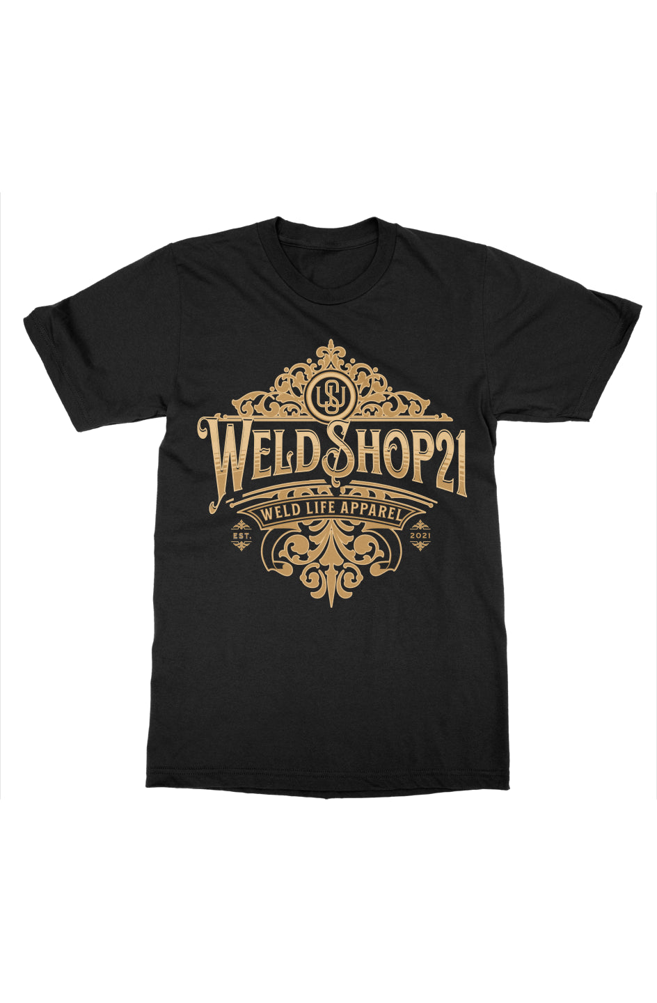 WeldLife Aparel Tee- Black