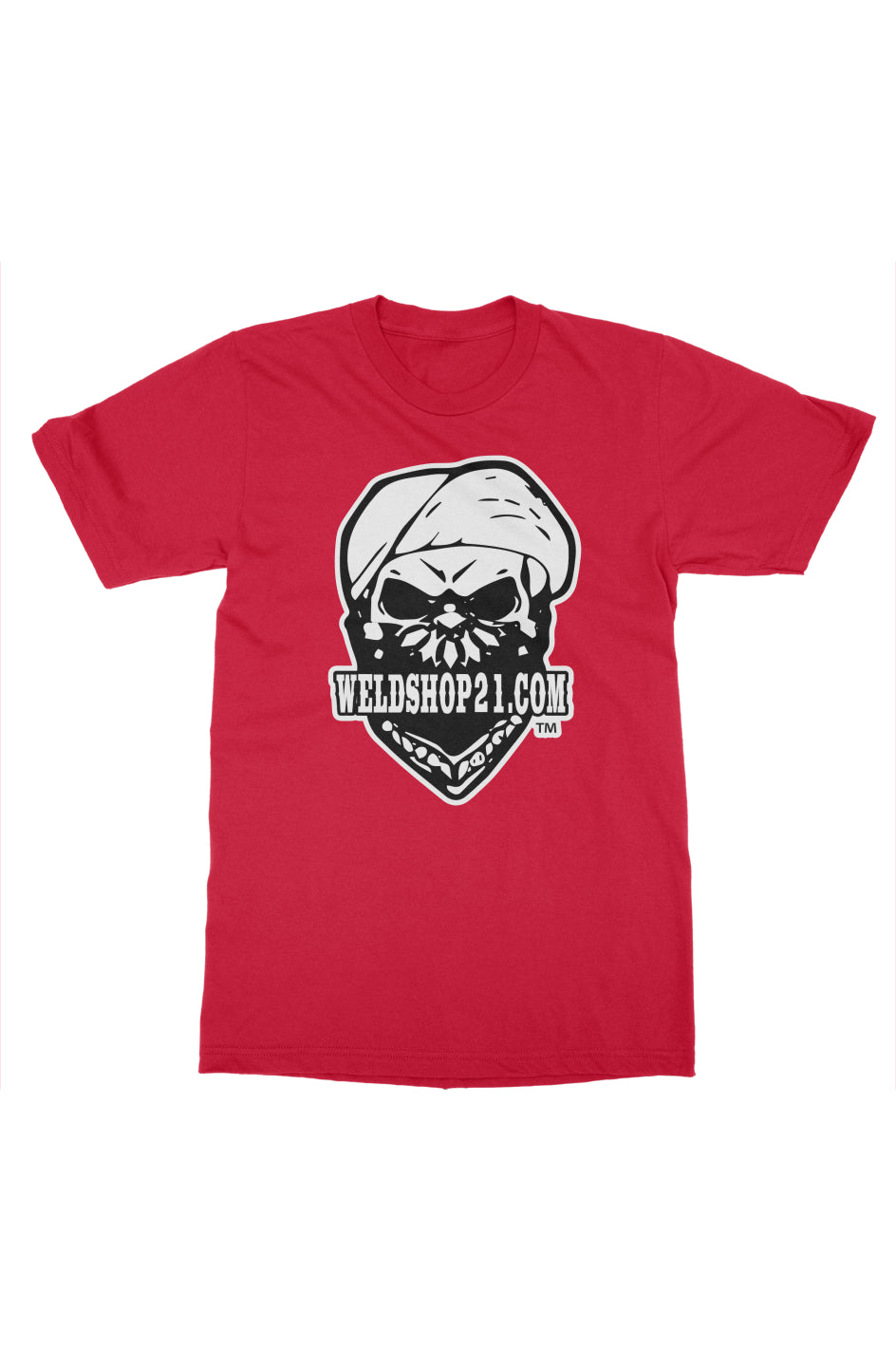 WeldShop21Original Logo Tee- Red