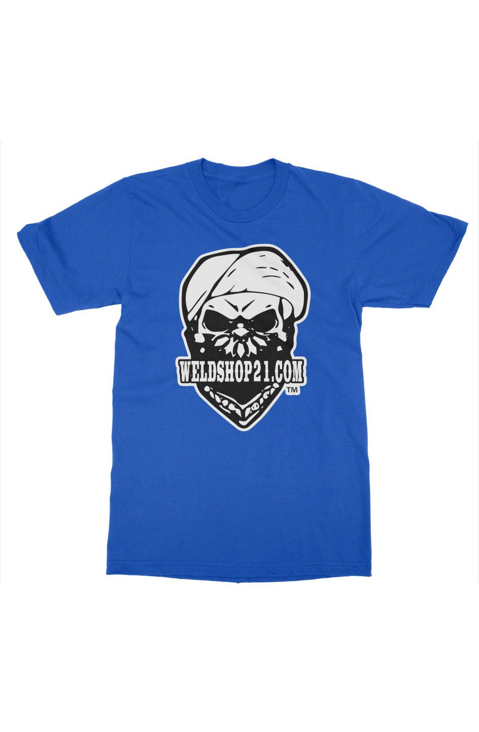 WeldShop21Original Logo Tee- Royal Blue