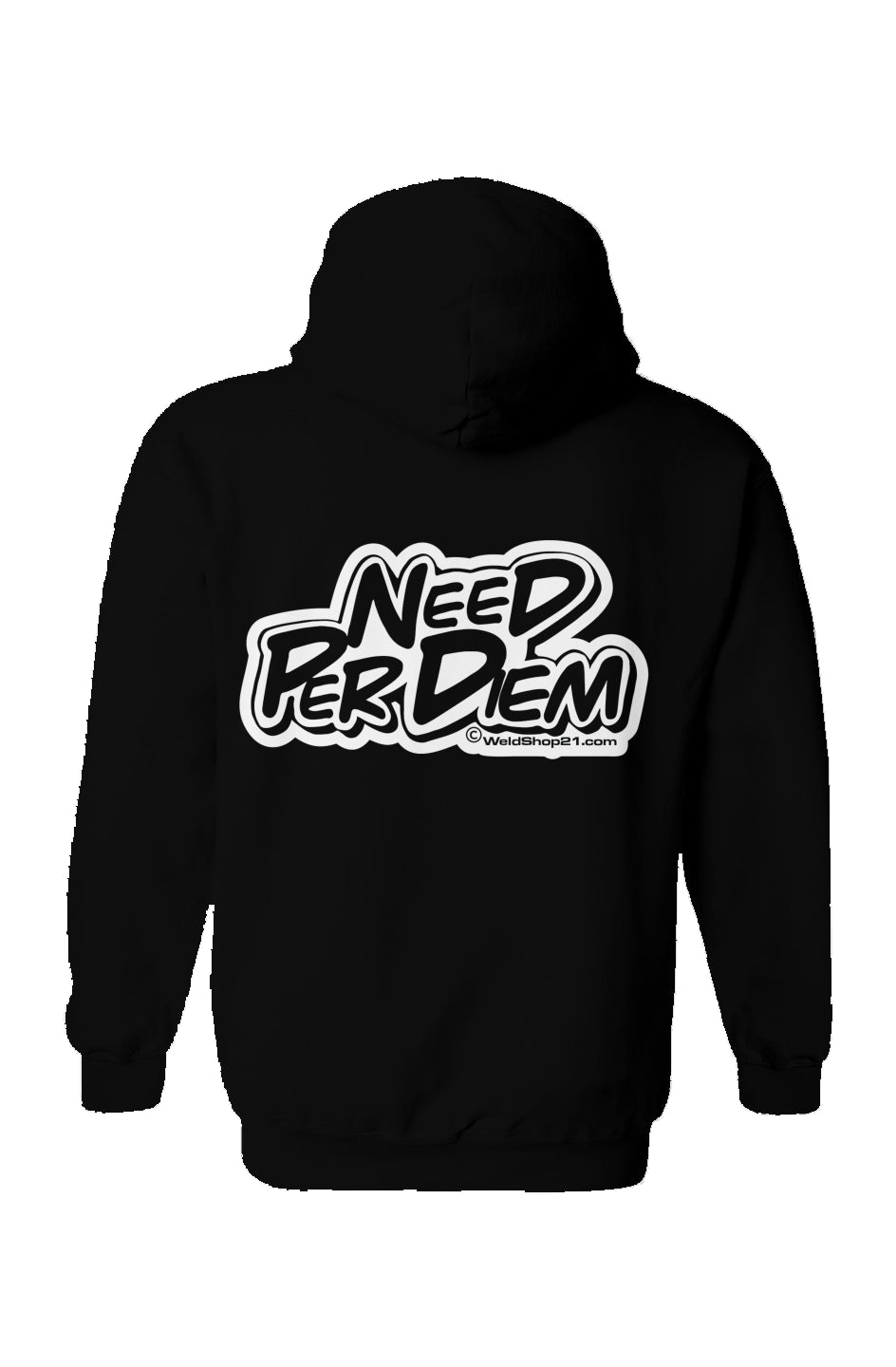 Need Per Diem Hoodie- Black