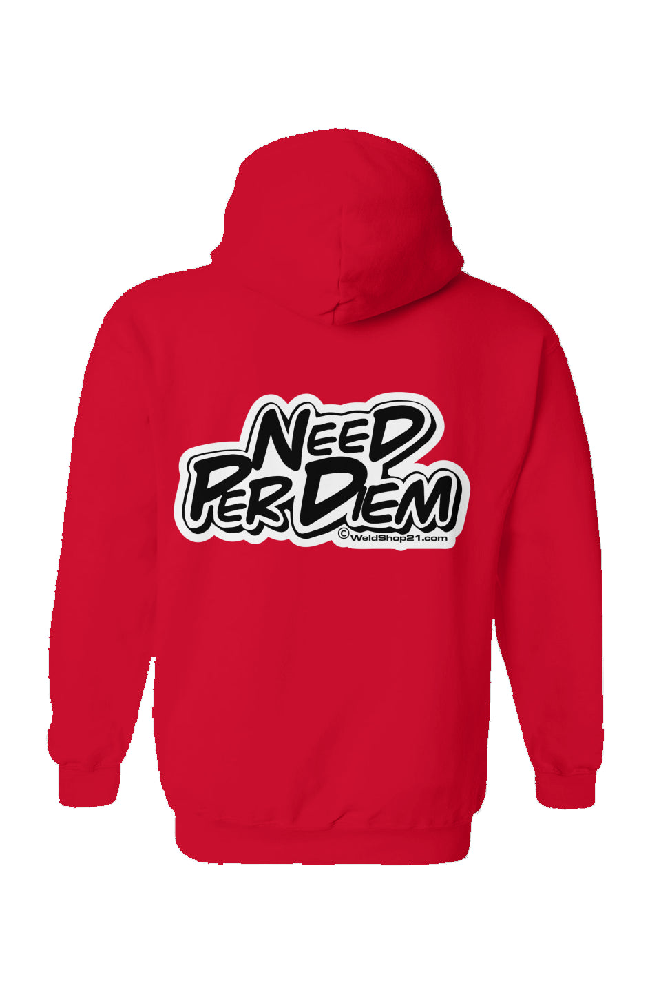 Need Per Diem Hoodie- Red