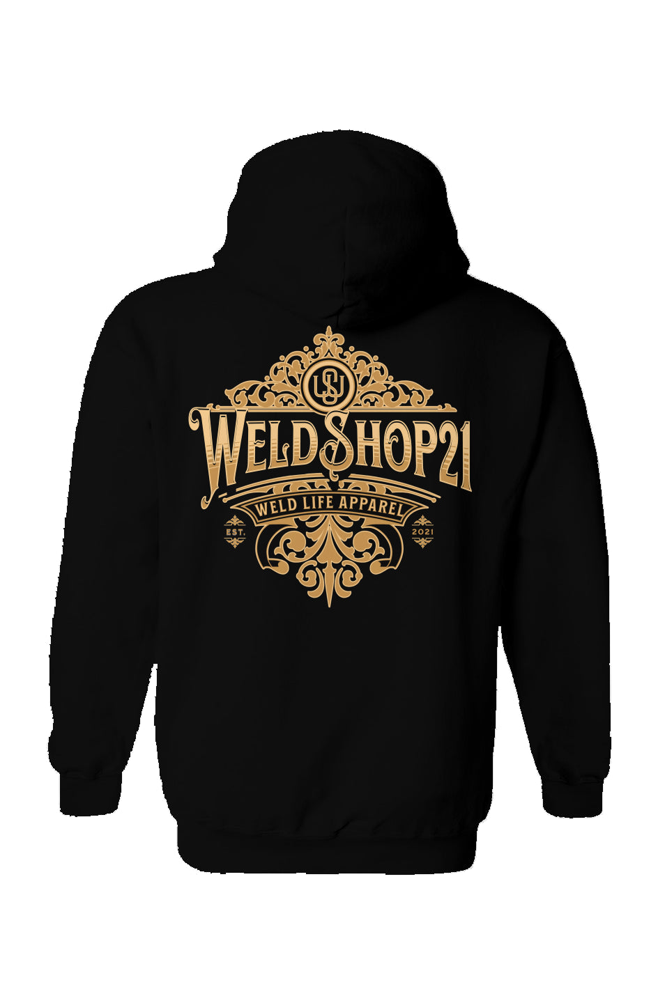 WeldLife Apparel Hoodie-Black