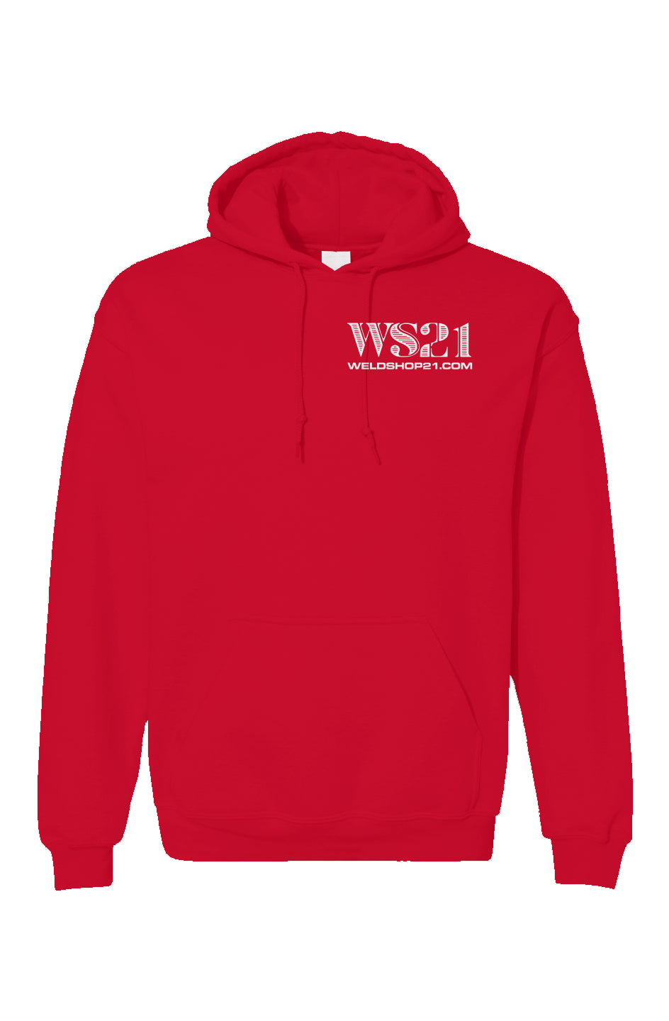 WeldLife Apparel Hoodie- Red