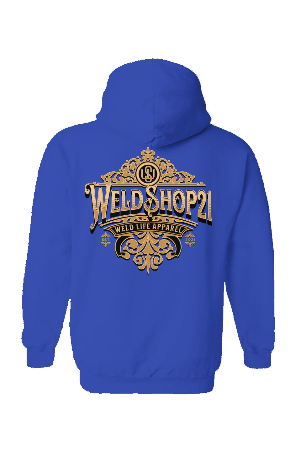 WeldLife Apparel Hoodie- Royal