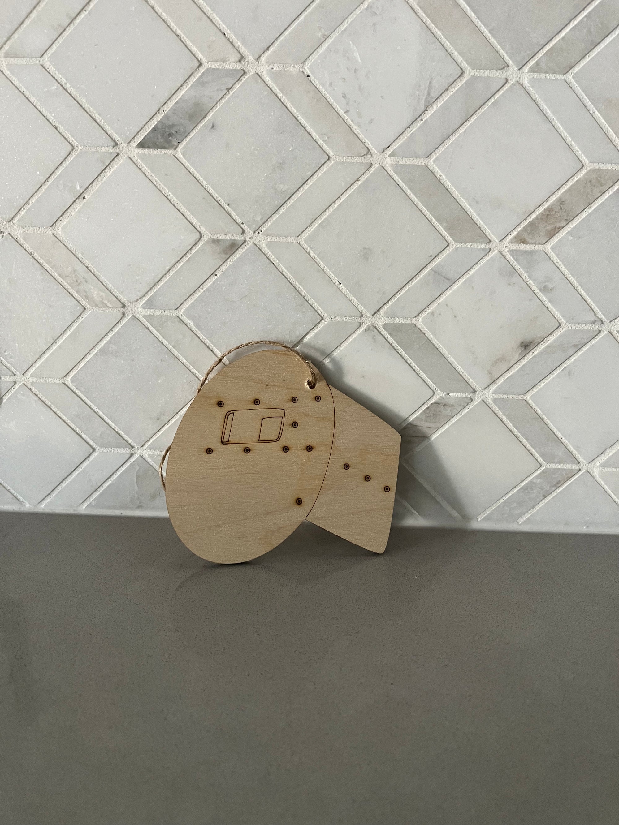 Custom Engraved Wooden Christmas Ornaments