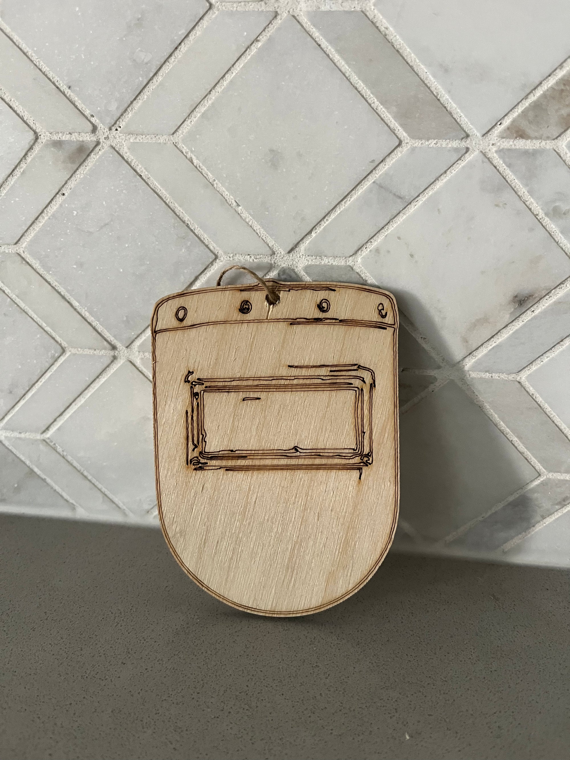 Custom Engraved Wooden Christmas Ornaments