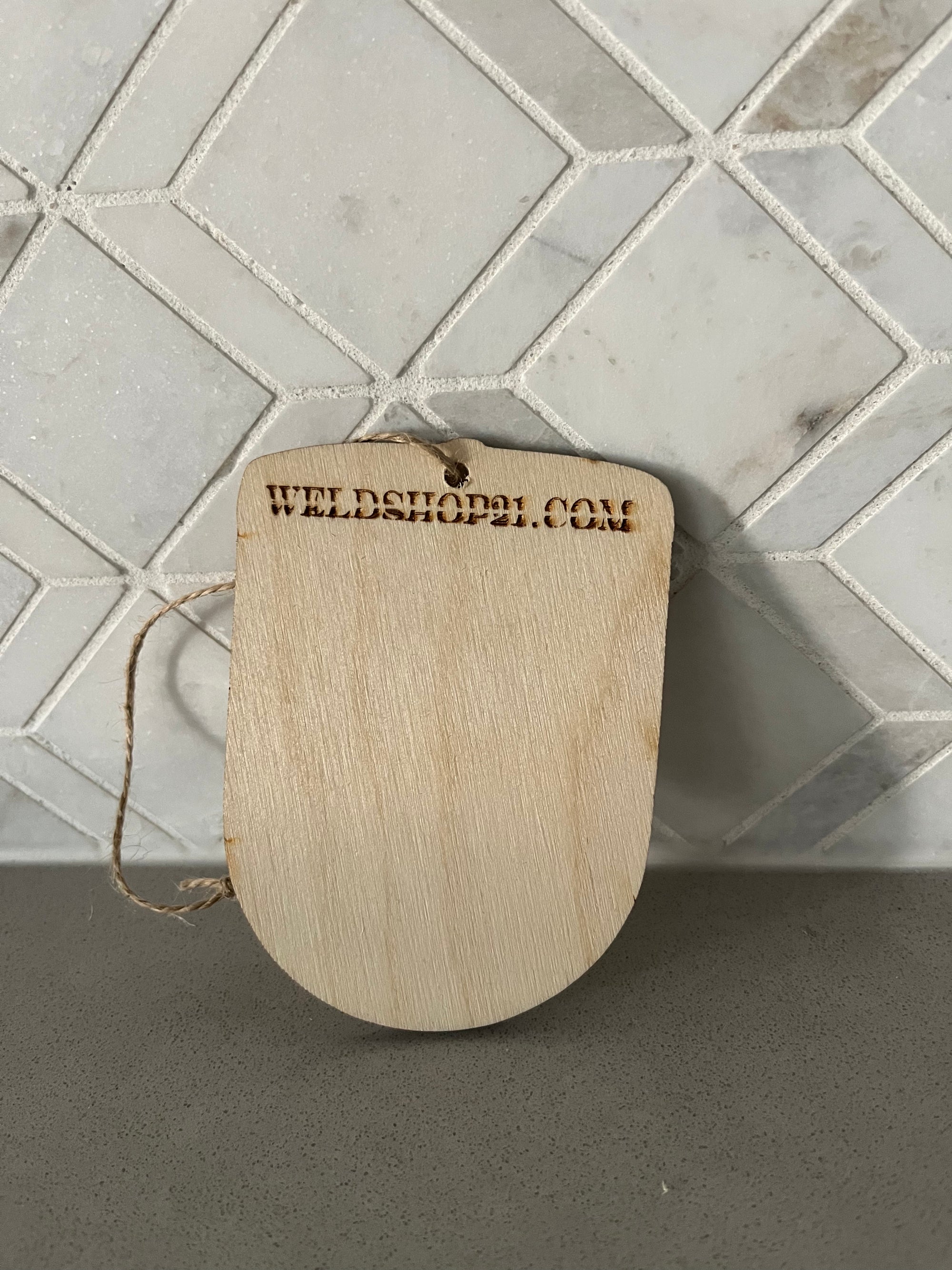 Custom Engraved Wooden Christmas Ornaments