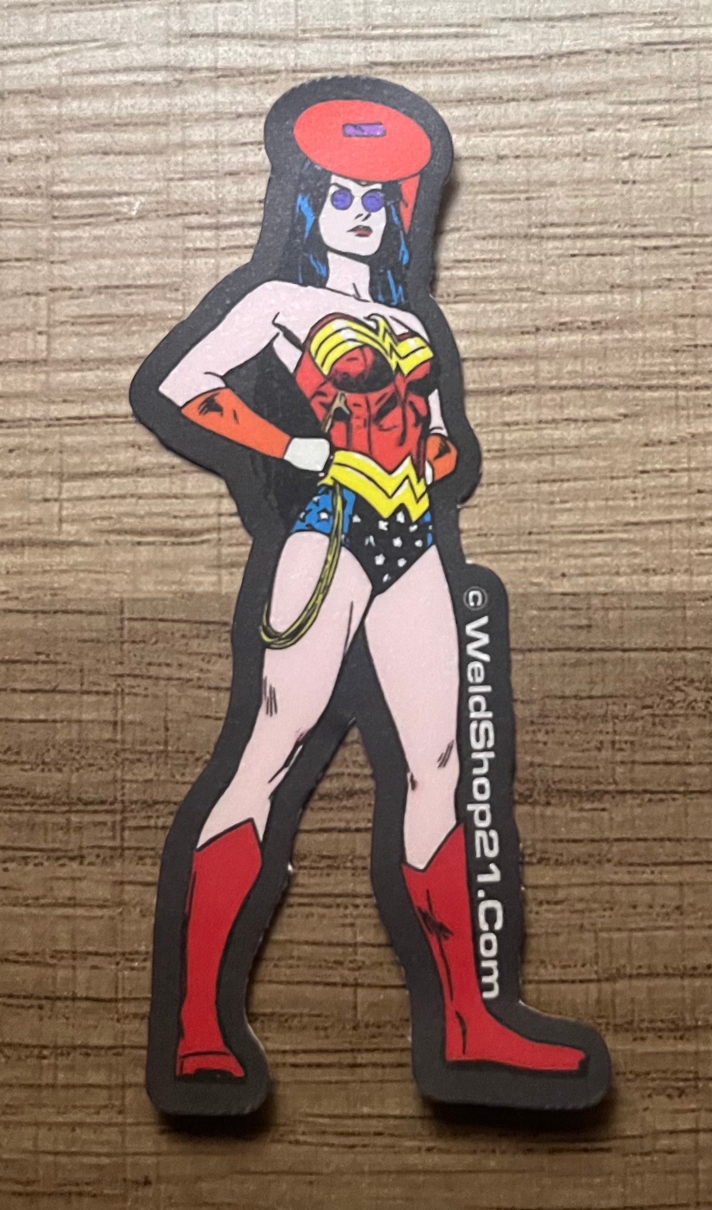 Welder Girl Sticker
