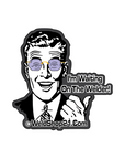 Retro Guy Stickers For Pipefitters