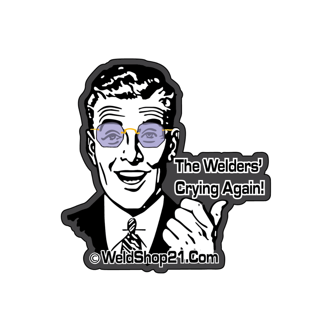 Retro Guy Stickers For Pipefitters