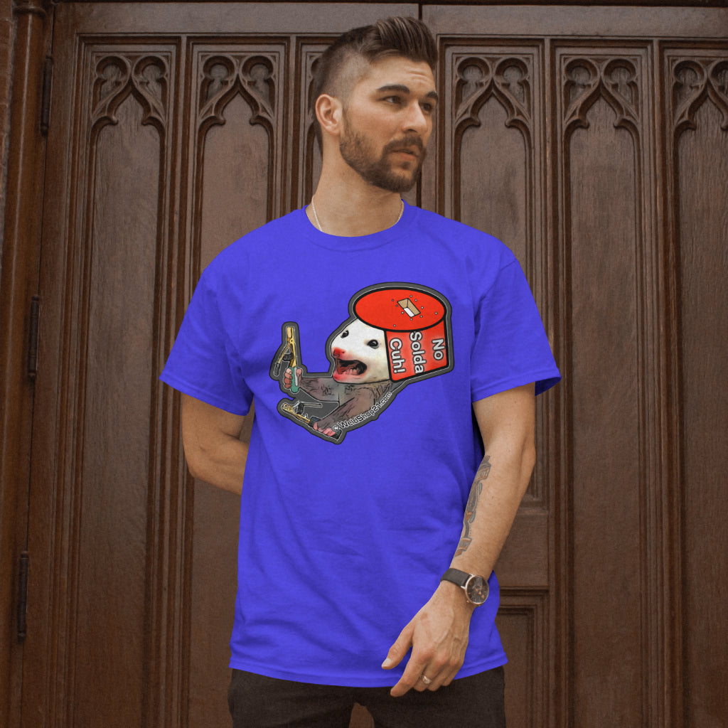 No Solda Tee- Black