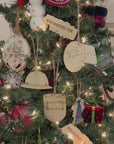 Custom Engraved Wooden Christmas Ornaments